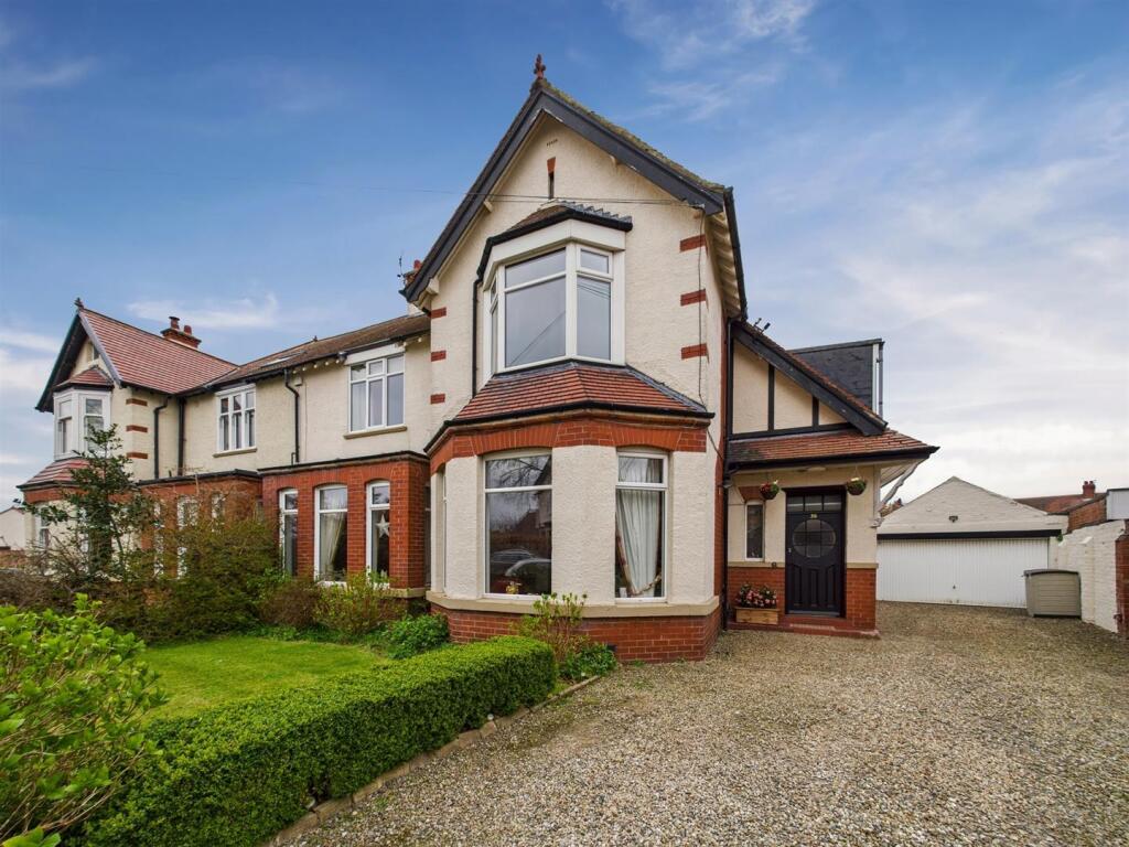 5-bed semi-detached on St. Georges Crescent, Monkseaton, £895,000