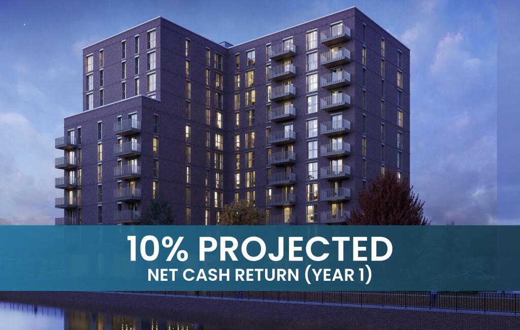 Main image of property: 10% NET CASH RETURN (Year 1) | Regency Works, Leeds – Premium 3 Bed Riverside Residence