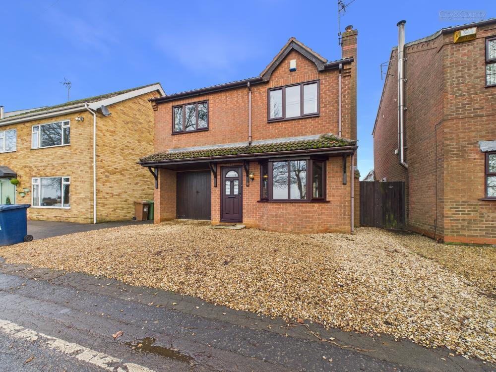 4 bedroom detached house for sale in The Bank, Parson Drove, Wisbech, PE13