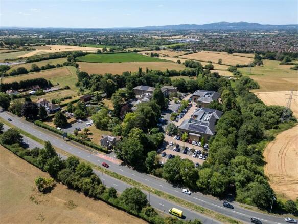 Whittington Hall AERIAL 2