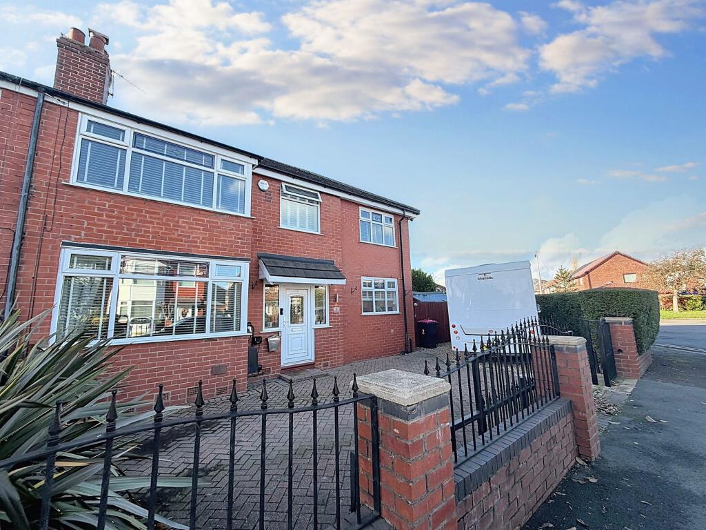 4-bed semi-detached on Leamington Road, Eccles, M30, £360,000
