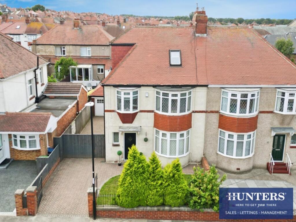 4-bed semi-detached on Princes Avenue, Seaburn, Sunderland, £380,000