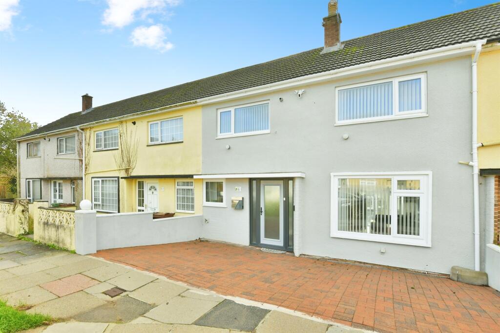 4-bed terraced on Hendwell Close, Plymouth, £250,000
