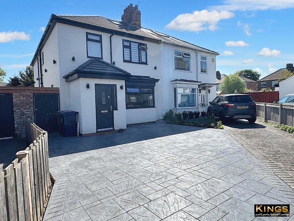 4-bed semi-detached on Westfield Avenue, Redcar, North Yorkshire, TS10, £300,000