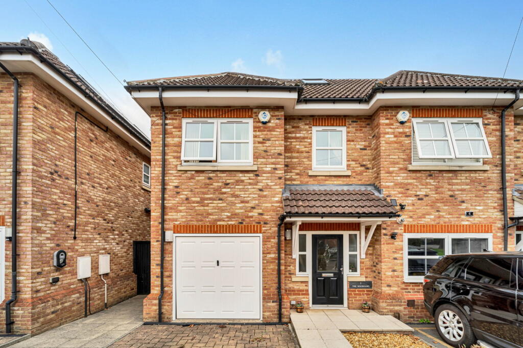 4-bed semi-detached on Grange Road, New Haw, KT15, £575,000