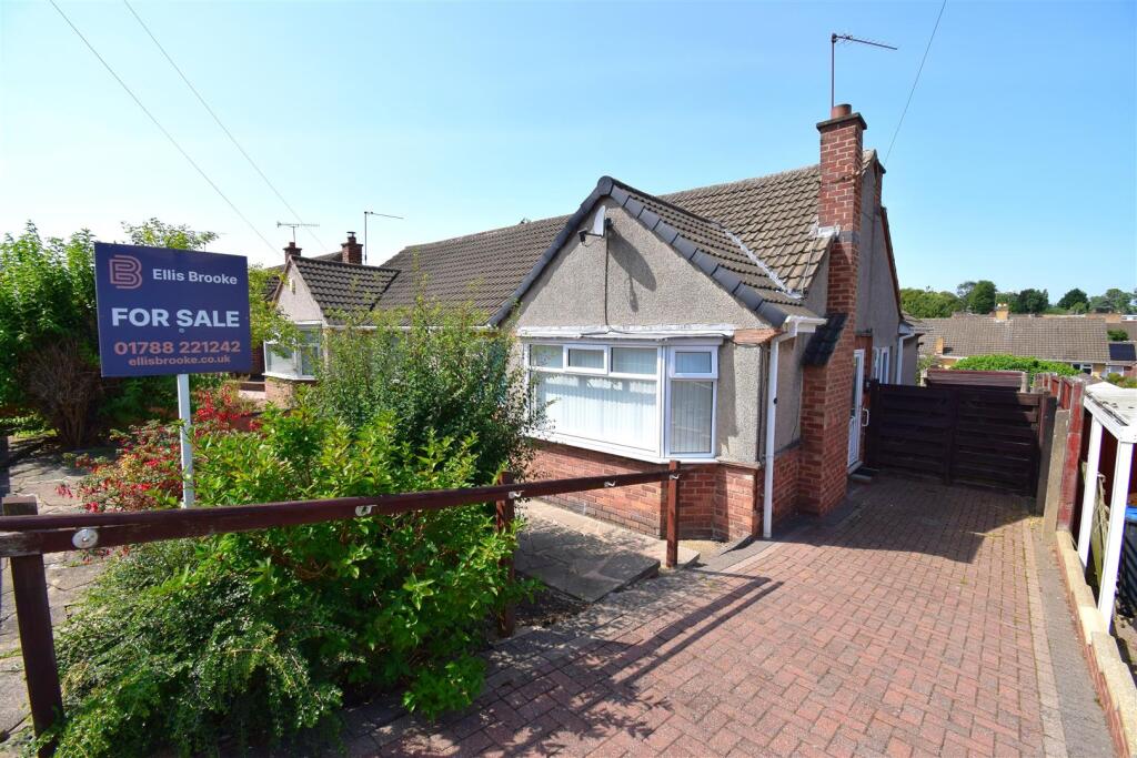 2-bed semi-detached on Southey Road, Shakespeare Gardens, Rugby, £229,950