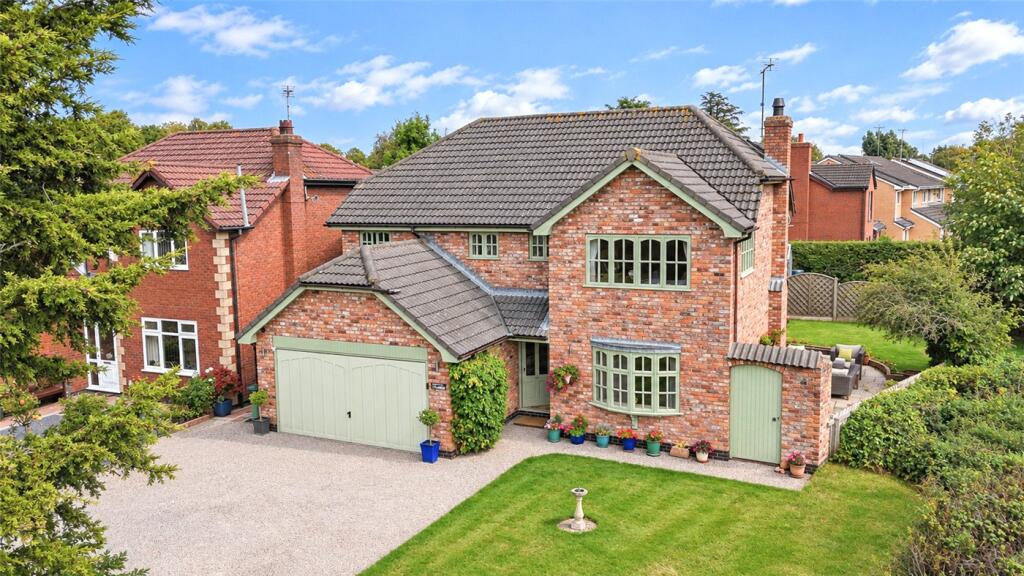 5-bed detached on Elm Road, Irby, Wirral, £650,000