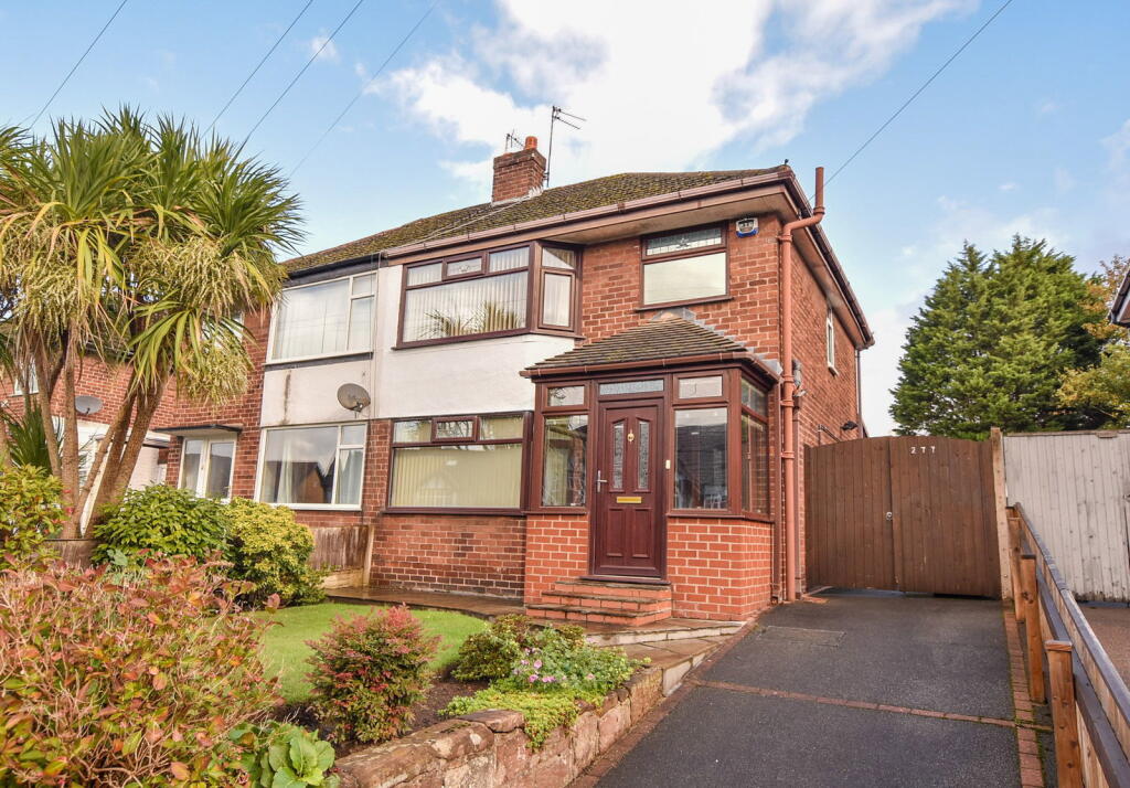 3-bed semi-detached on Spital Road, Bromborough, £240,000