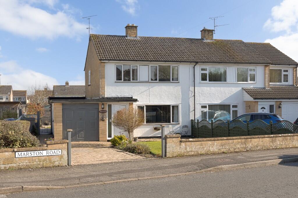 3-bed semi-detached on Marston Road, Trowbridge, £310,000