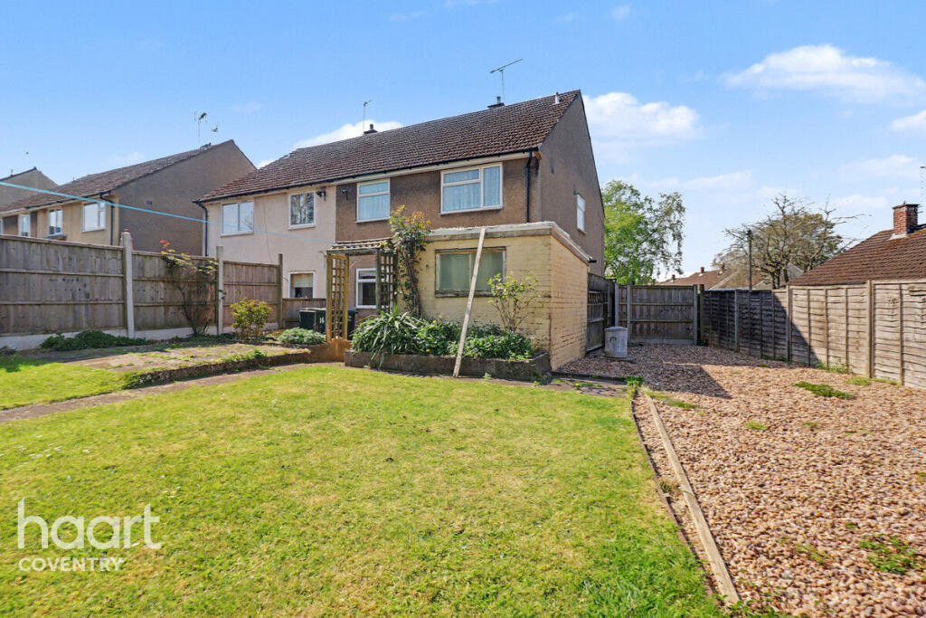 4-bed semi-detached on Cavendish Road, Coventry, £250,000