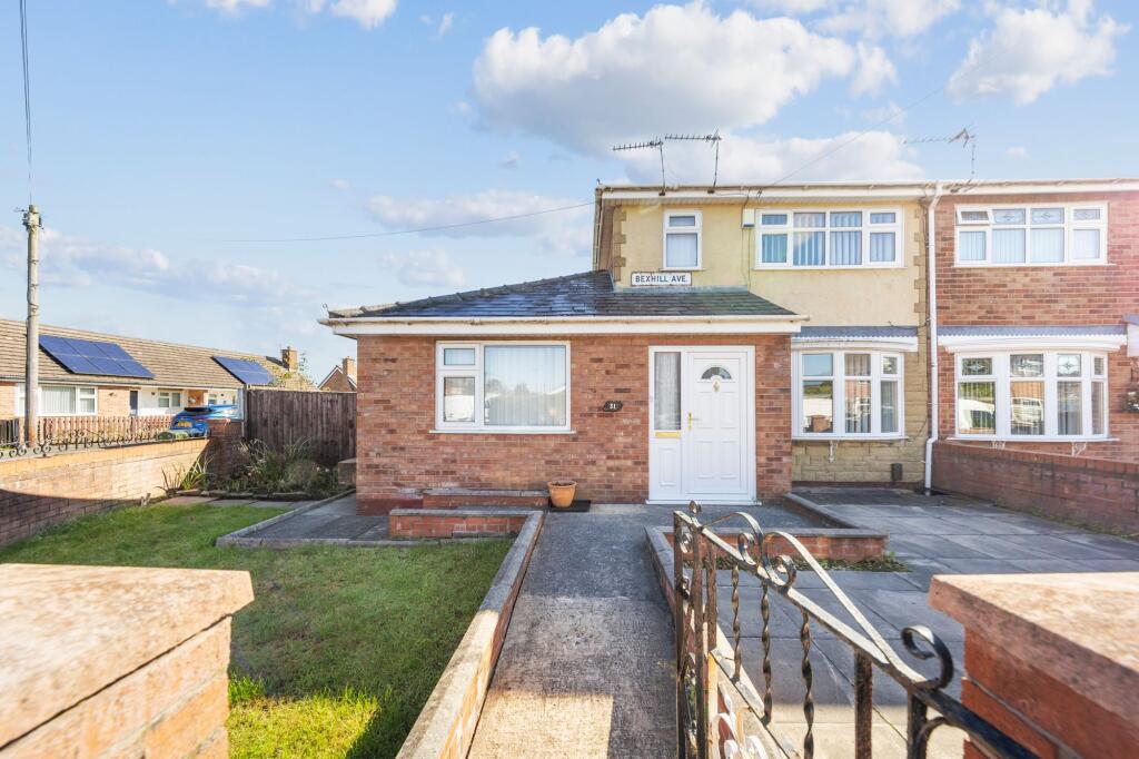 2-bed semi-detached on Bexhill Avenue, Warrington, WA2, £195,000