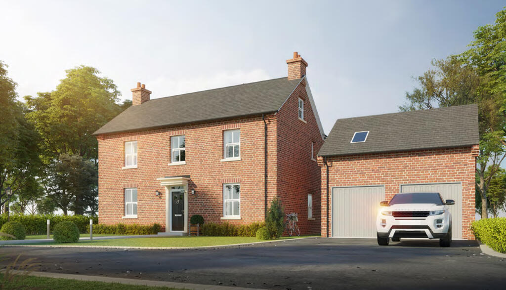 5-bed detached on Plot 1 Lancaster Approach, Gainsborough Road, Middle Rasen, Market Rasen, Lincolnshire, LN8 3JX, £750,000