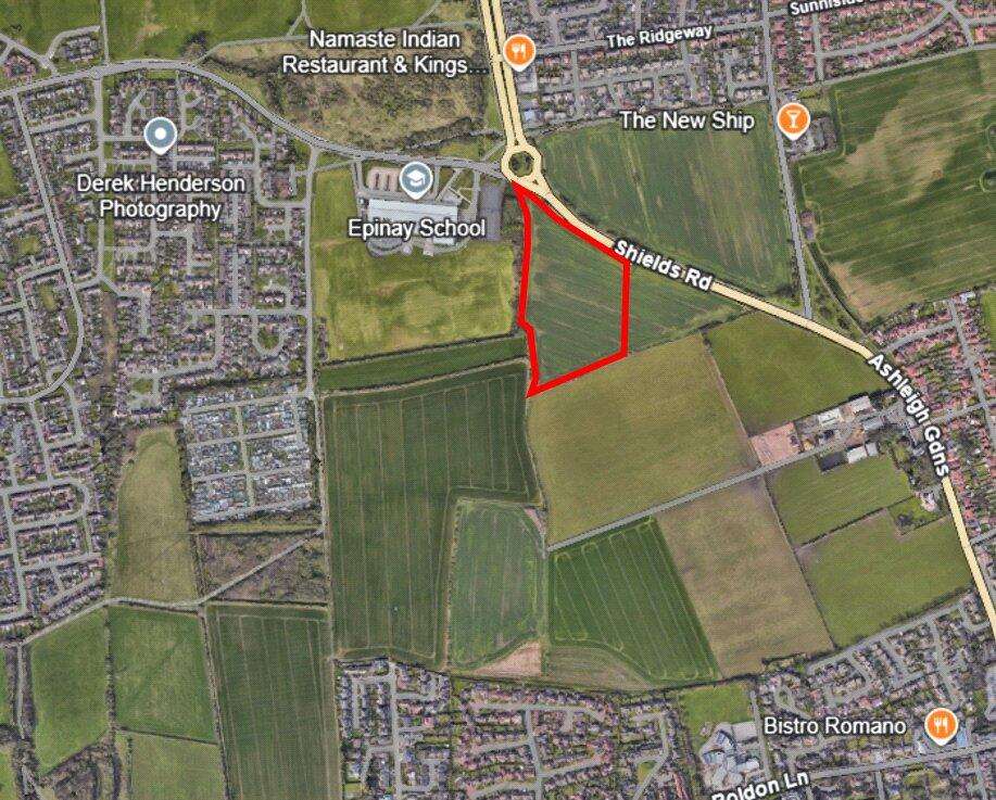 Main image of property: Land Lying To The South Side Of The A1058, Cleadon, NE34