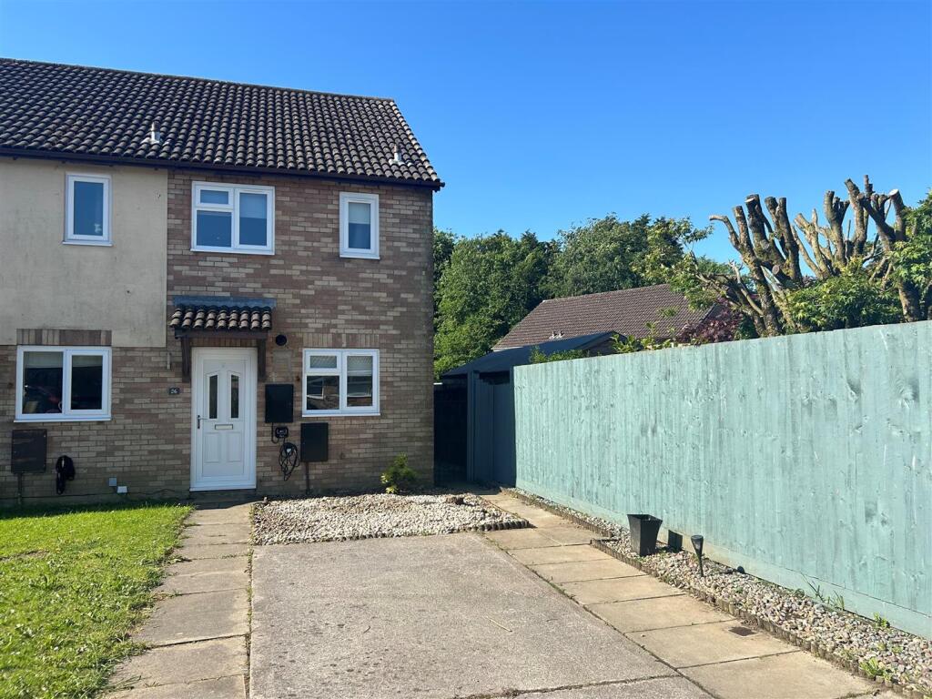 2-bed terraced on Heol Yr Eglwys, Bryncethin, Bridgend, CF32 9JP, £185,000