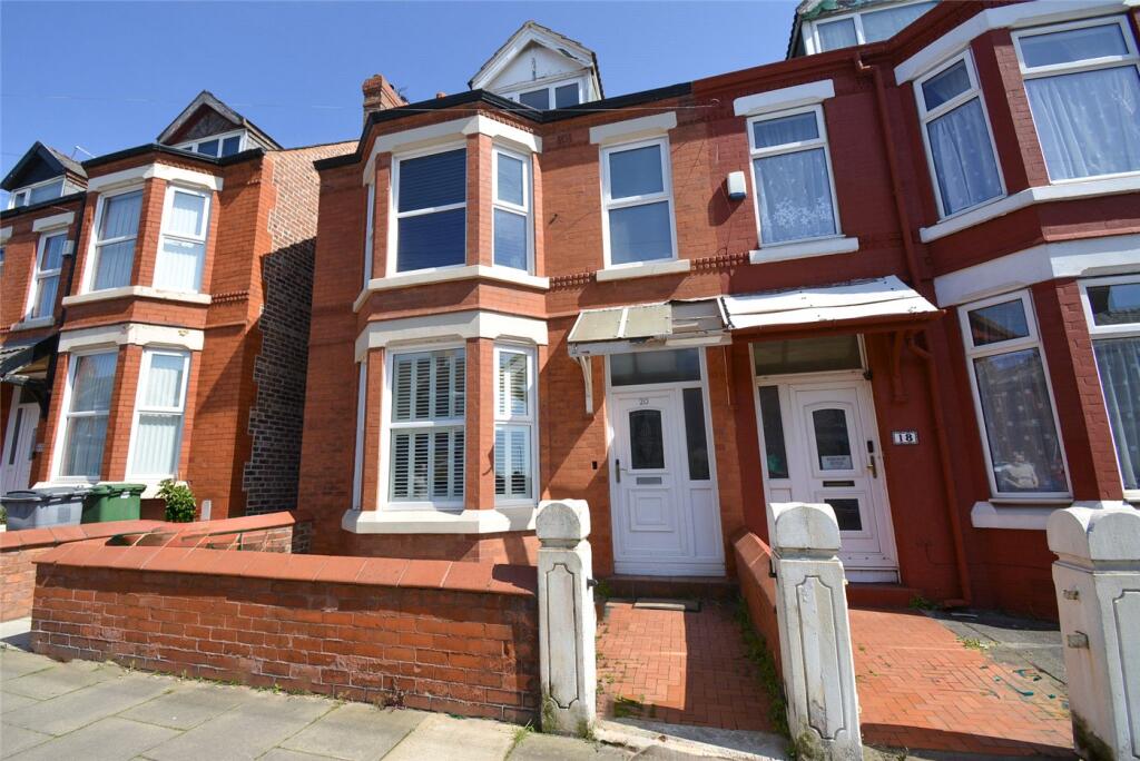 4-bed semi-detached on Oxton Road, Wallasey, Wirral, £190,000