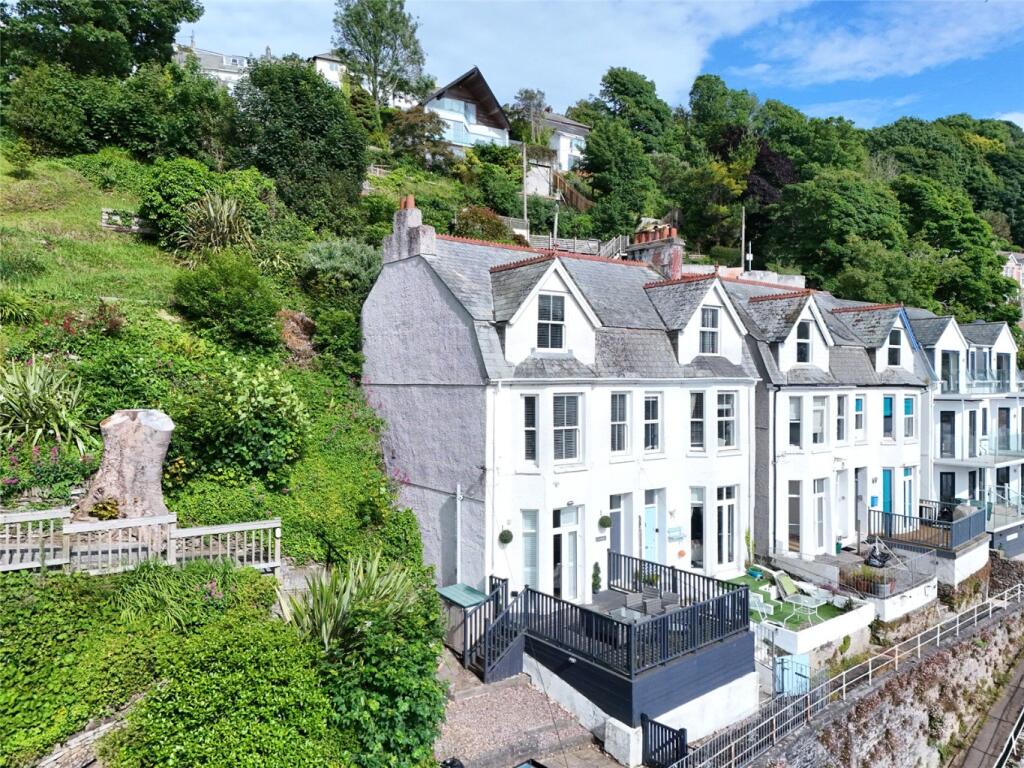 4-bed semi-detached on Station Road, Looe, Cornwall, PL13, £425,000