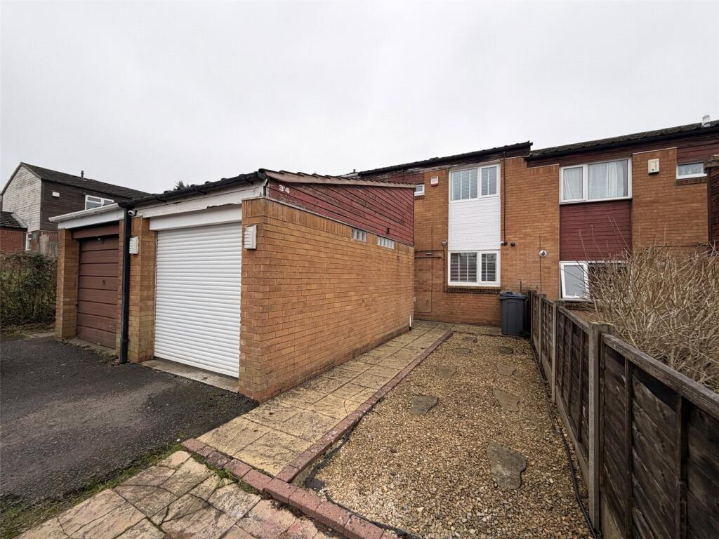 2-bed terraced on Hole Farm Way, BIRMINGHAM, West Midlands, B38, £185,000