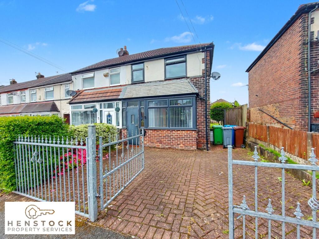 2-bed terraced on Caldecott Road, Manchester, M9, £190,000