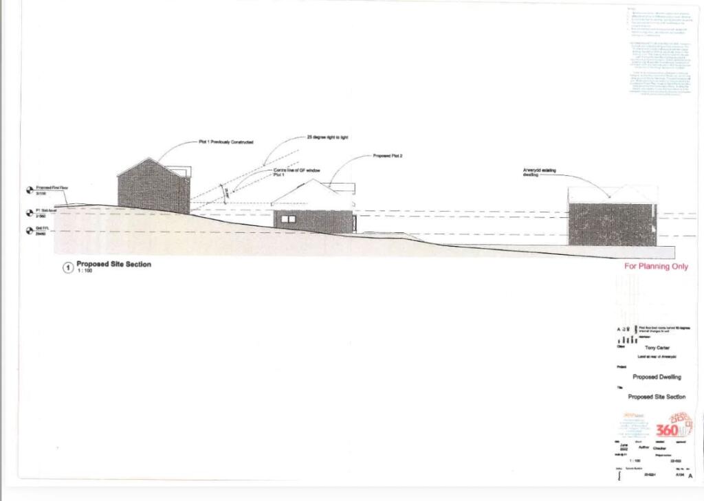 1, 1 Porthcawl Road Bulding plot at rear of Arwerydd, Porthcawl Road, South Cornelly, Bridgend, Mid Glamorgan, CF33 4RG - View 5