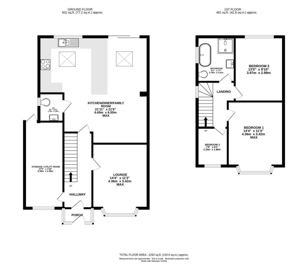 House in Manchester, Parrs Wood, Wythenshawe - More