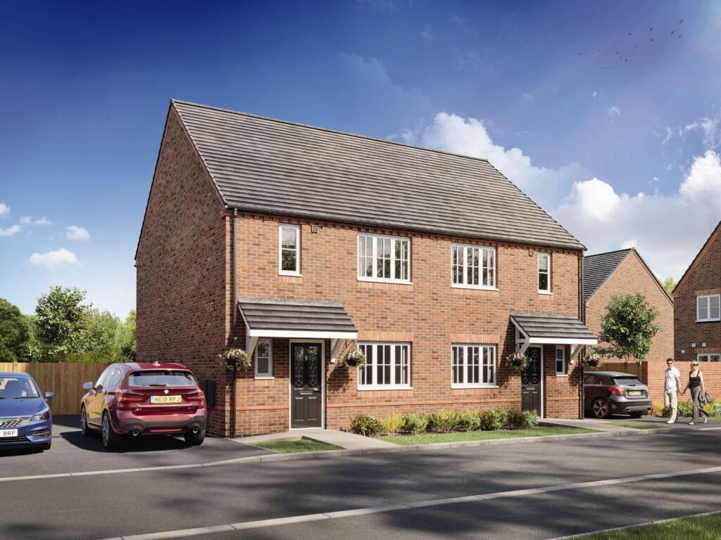 3-bed semi-detached on Multiple Plots, Lea Castle, Kidderminster, Worcestershire, DY10, £113,750