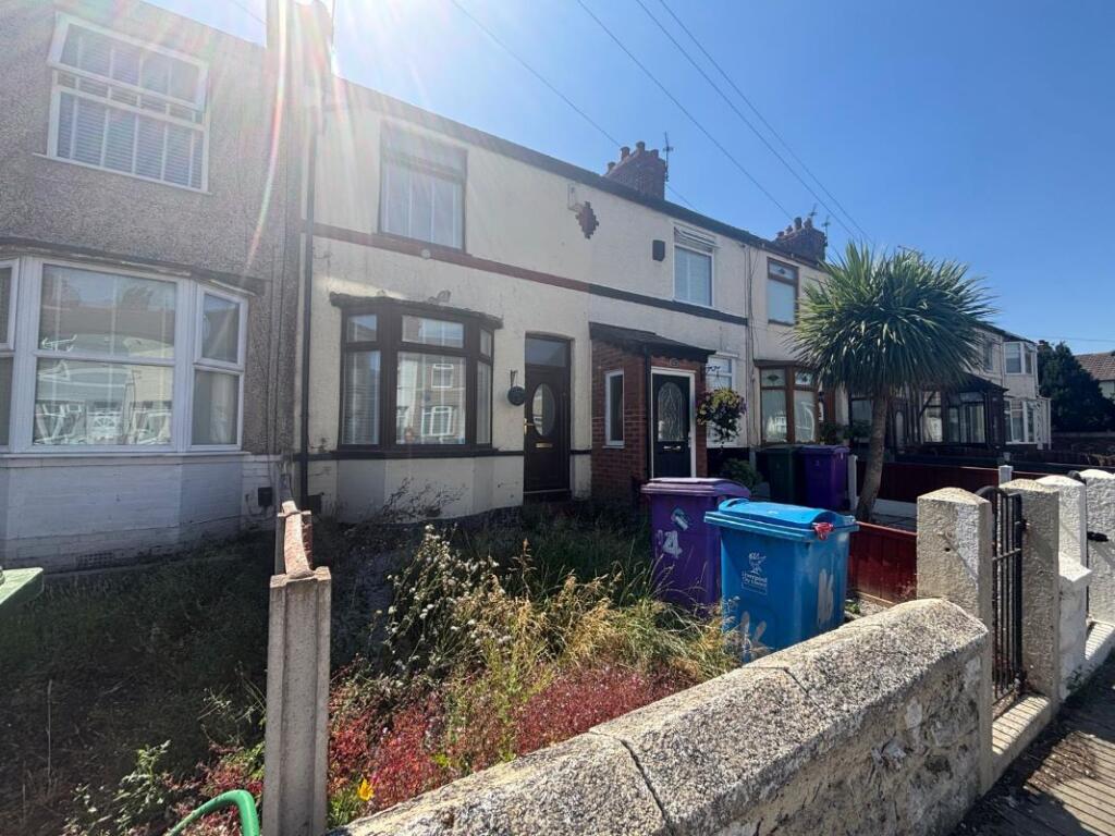 2-bed terraced on 14 Pirrie Road, Liverpool, Merseyside, L9 6AB, £70,000