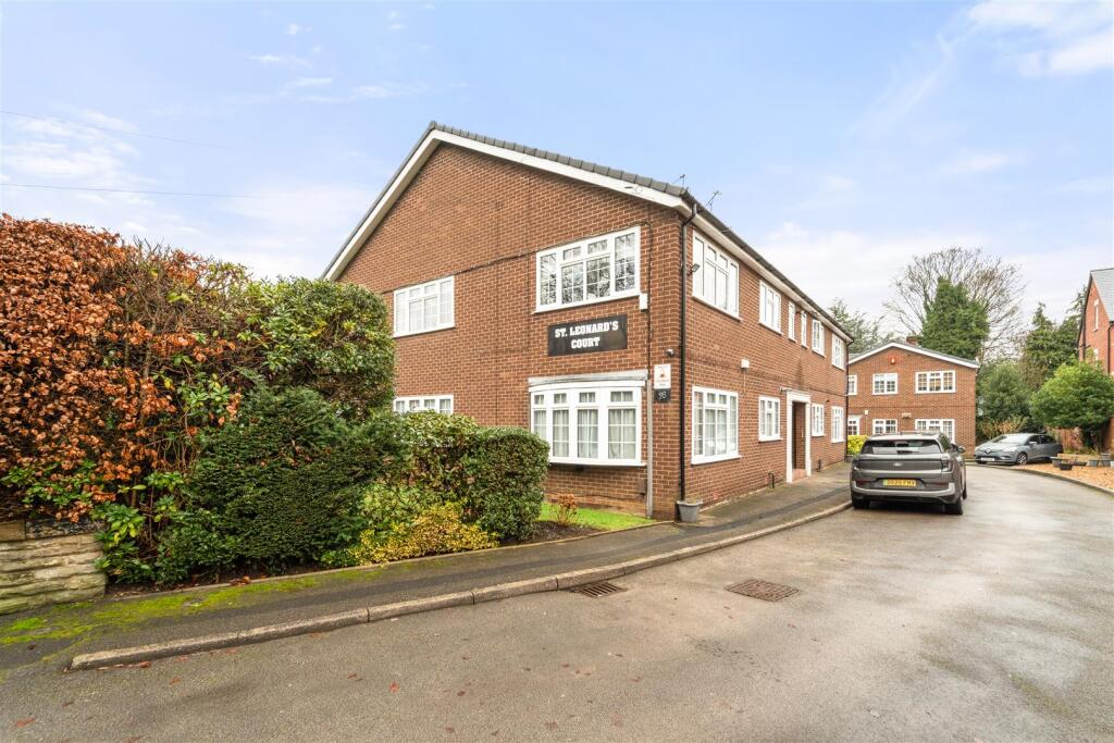 2-bed flat on St Leonards Court, Harboro Road, Sale, £235,000