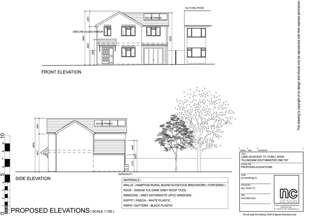 Main image of property: Mill Road, Tillingham