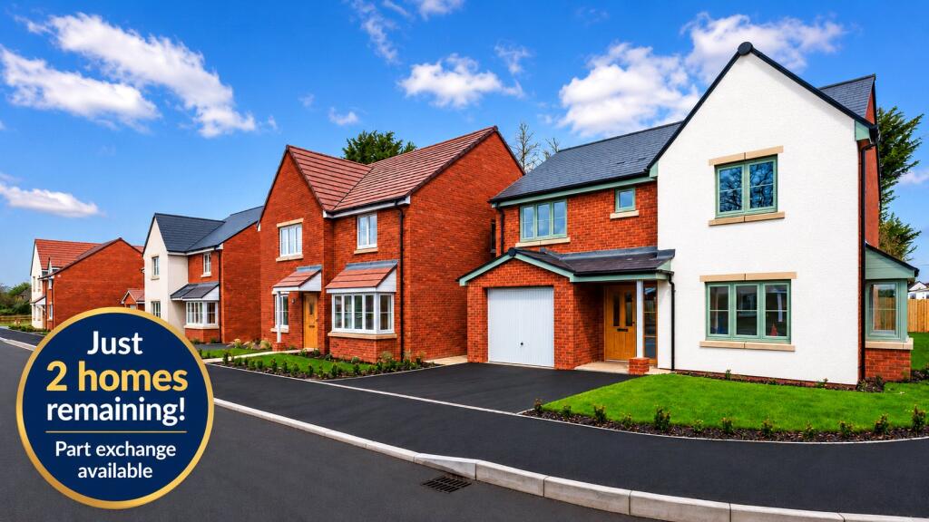 3-bed detached on 22 Millstream Gardens, St Mary's Meadow, Eardisley, Hereford, Herefordshire, HR3, £359,950