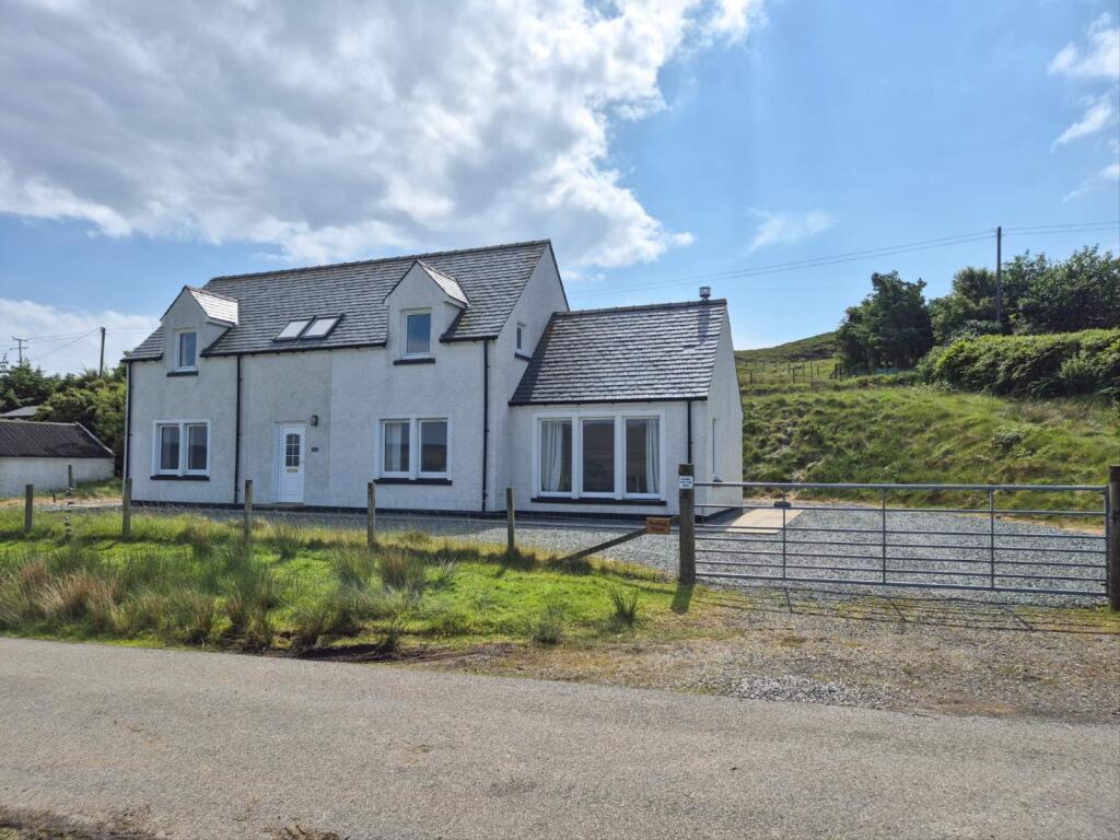 4-bed detached on Pooltiel View, 9 Lower Milovaig, Glendale, Isle of Skye, IV55 8WR, £375,000