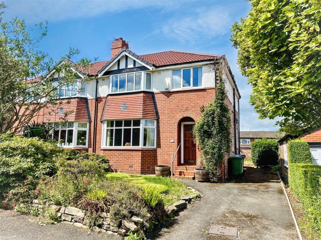 3-bed semi-detached on Highfield Road, Hale, Altrincham, £550,000
