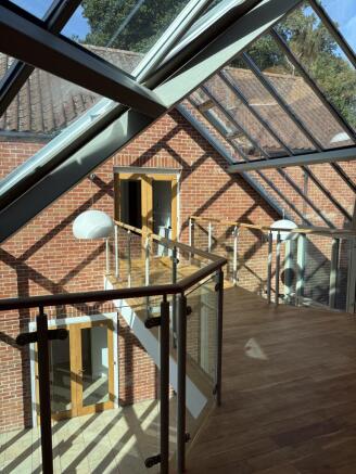 Galleried landing