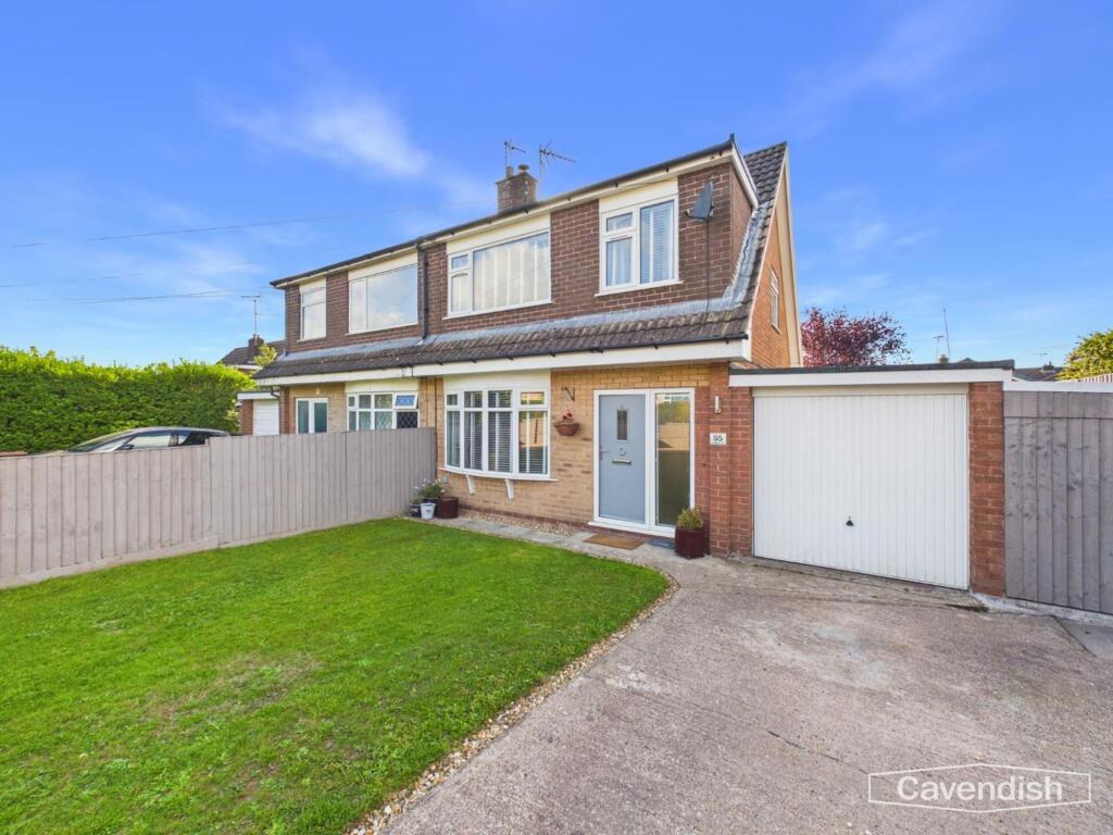 3-bed semi-detached on Chambers Lane, Mynydd Isa, CH7, £240,000