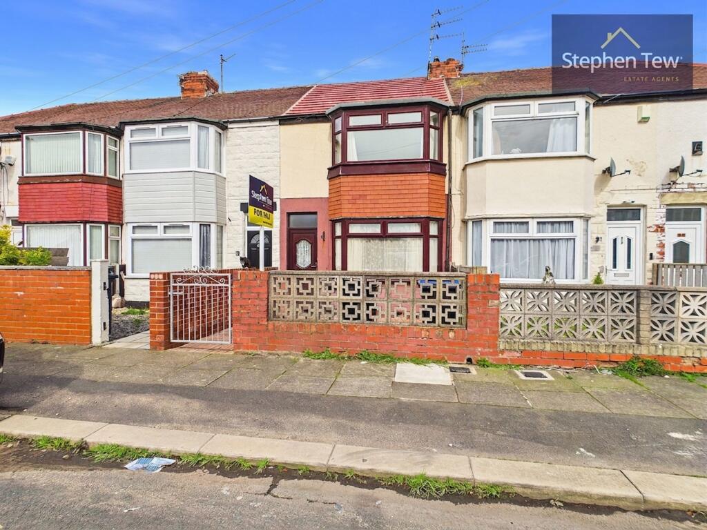 3-bed terraced on Southbank Avenue, Blackpool, FY4, £80,000