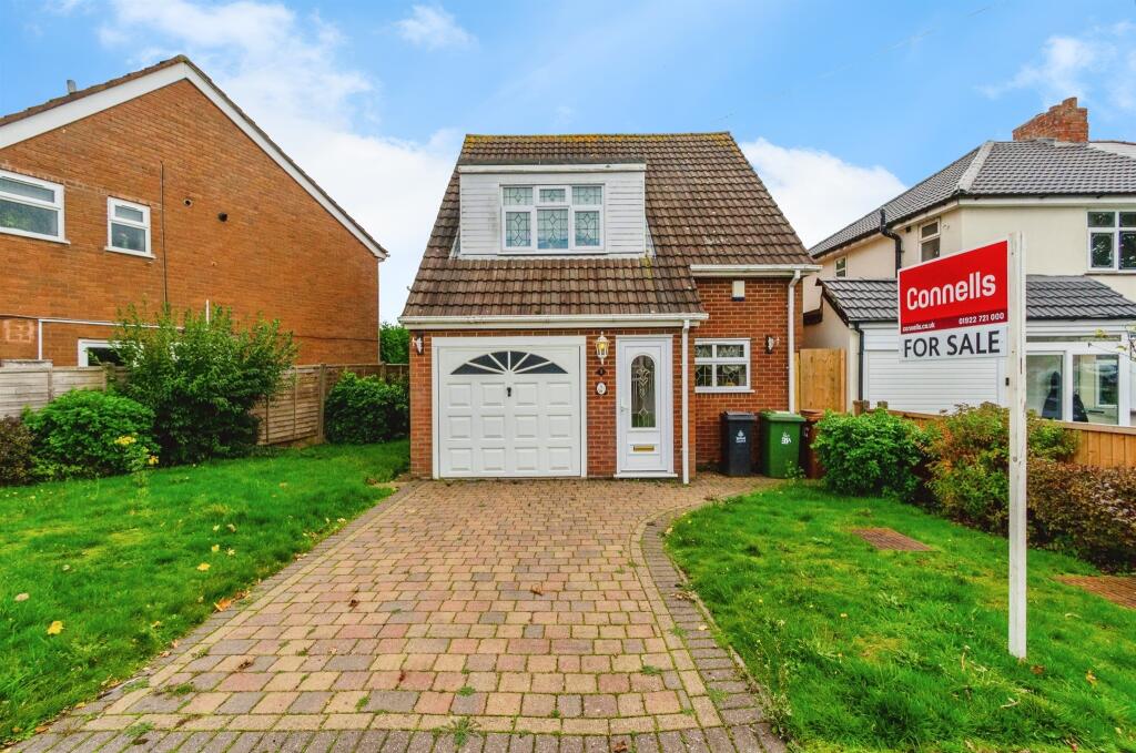 3-bed detached on Mount Road, Pelsall, WALSALL, £175,000