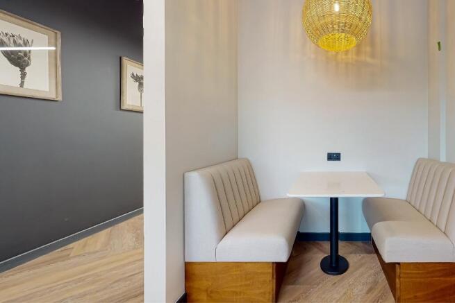 Booth Seating Area