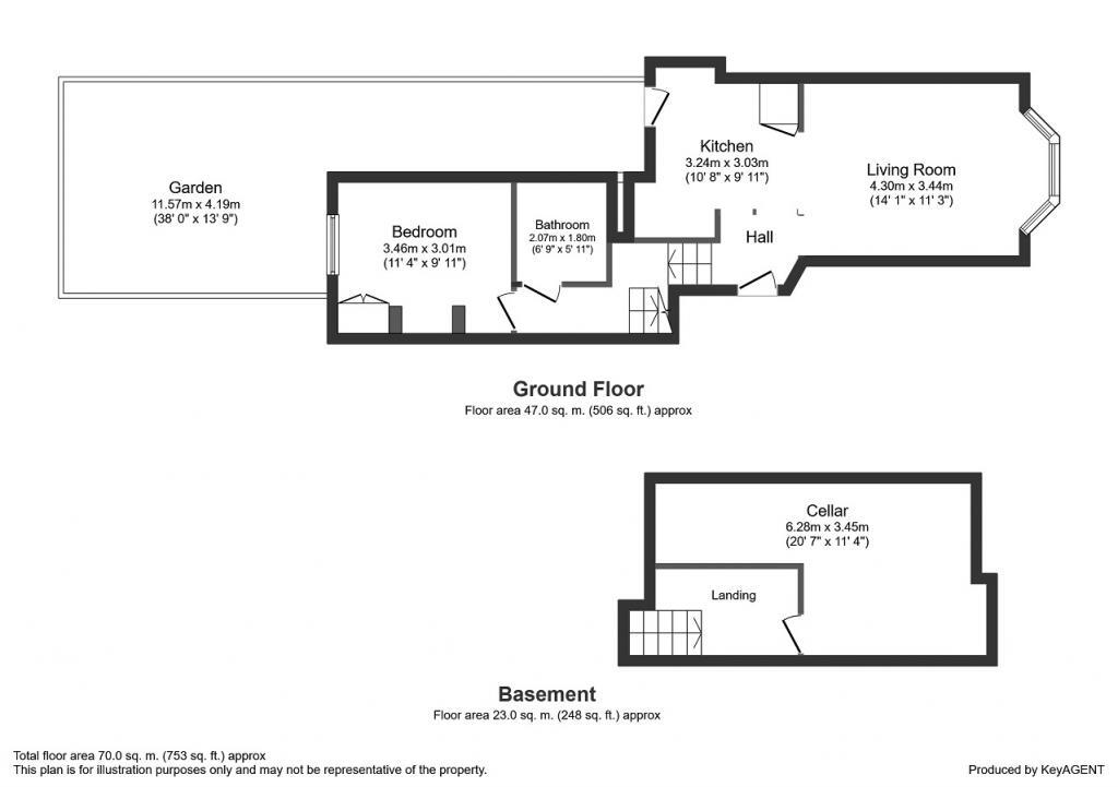 1 bedroom flat for rent