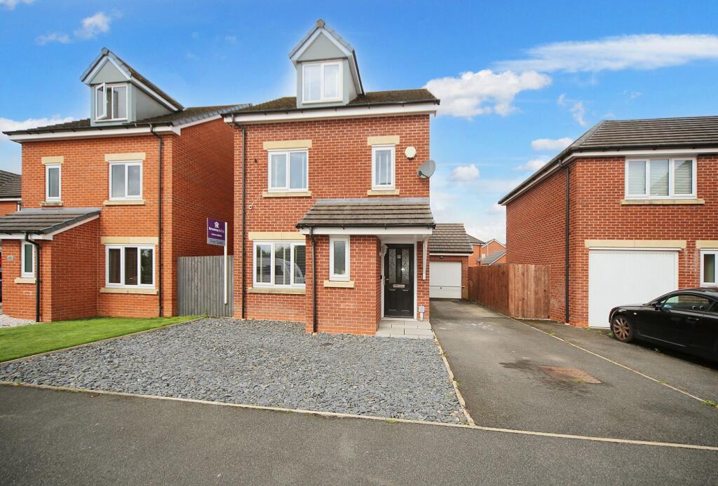 4-bed detached on Jackwood Close, Wigan, WN3, £260,000