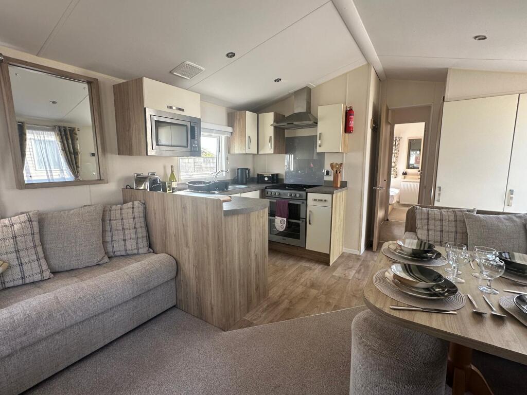 2-bed caravan on Two Bed Pre-loved Willerby Rio Premier (28x12), St Agnes Holiday Park, Blackwater, Perranporth, Cornwall, TR4 8HS, £17,500