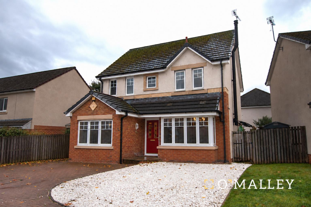 4-bed detached on Willow Grove, Menstrie, £344,995