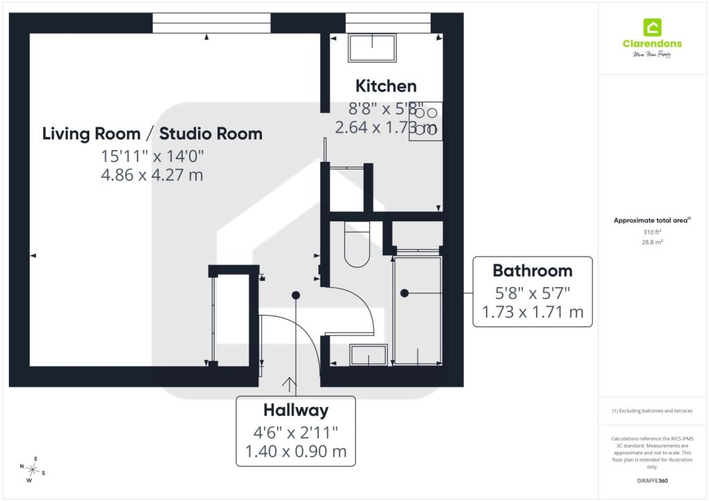 Apartment in Eastbourne, St Anthony's Hill - More