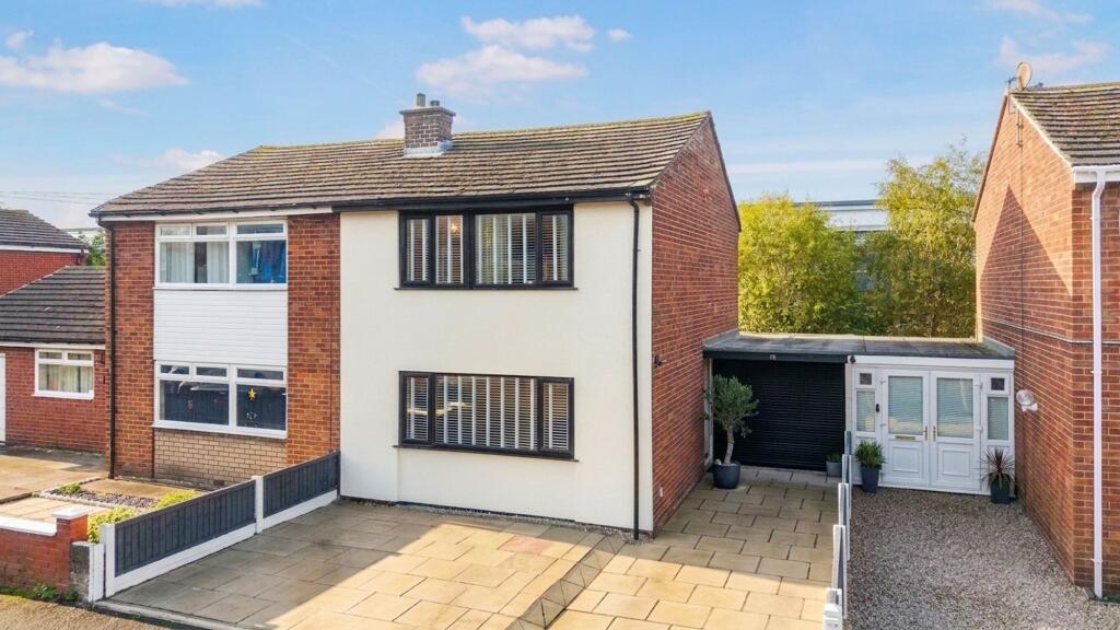3-bed semi-detached on Bromilow Road, Skelmersdale, WN8, £235,000