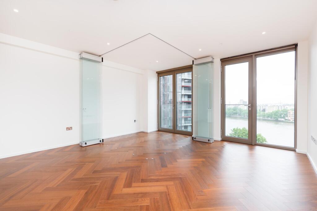 1-bed flat on Capital Building, Embassy Gardens, Nine Elms, SW11, £830,000