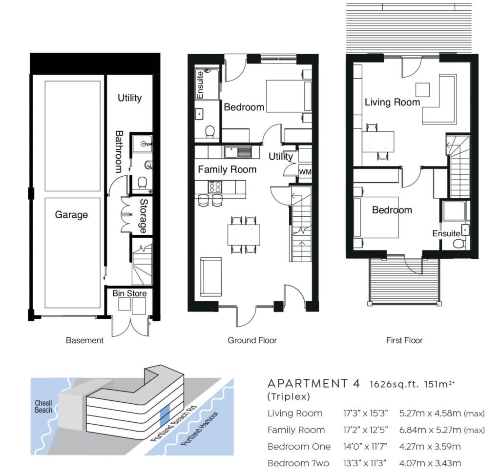Main image of property: Apartment 4, No.1 Chesil Beach, Ferrymans Way