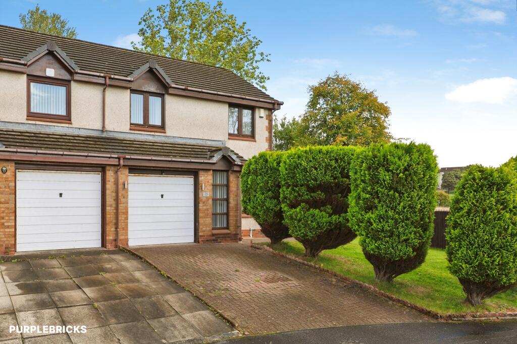 3-bed semi-detached on Neistpoint Drive, Glasgow, G33, £165,000