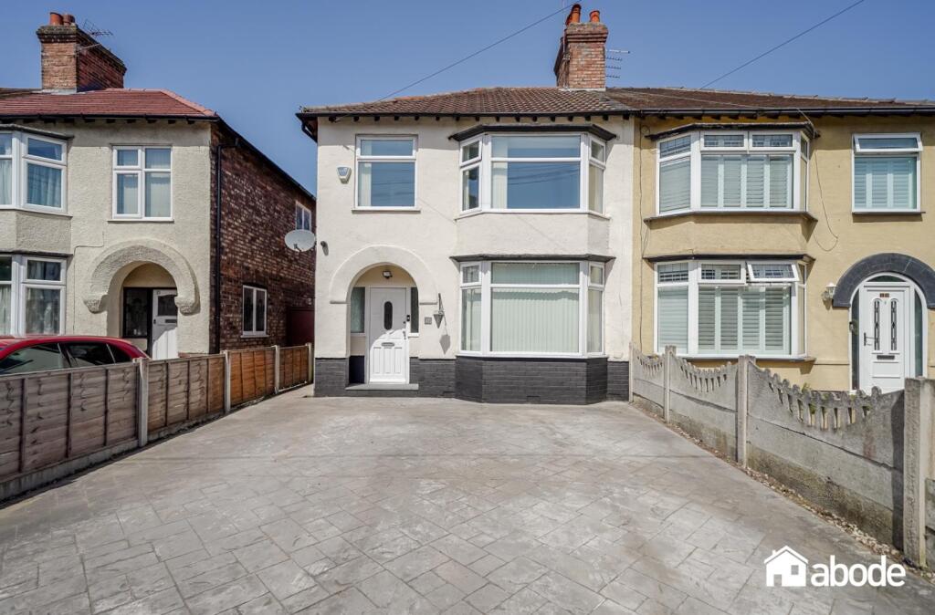 3-bed semi-detached on Courtenay Avenue, Waterloo, Liverpool, L22, £280,000