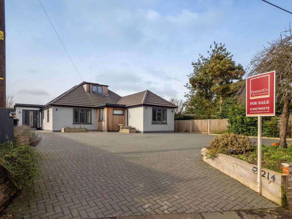 3-bed bungalow on Roughton Road, Cromer, £525,000