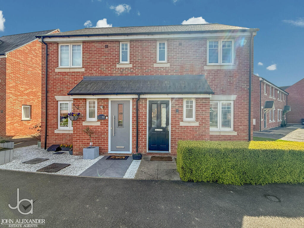 2-bed semi-detached on Sealion Approach, Stanway, £300,000