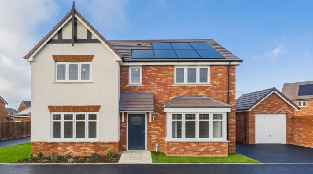 4-bed detached on Plot 14, The Horne, Willow Rise, Bomere Heath, Shrewsbury SY4 3QR, £479,950