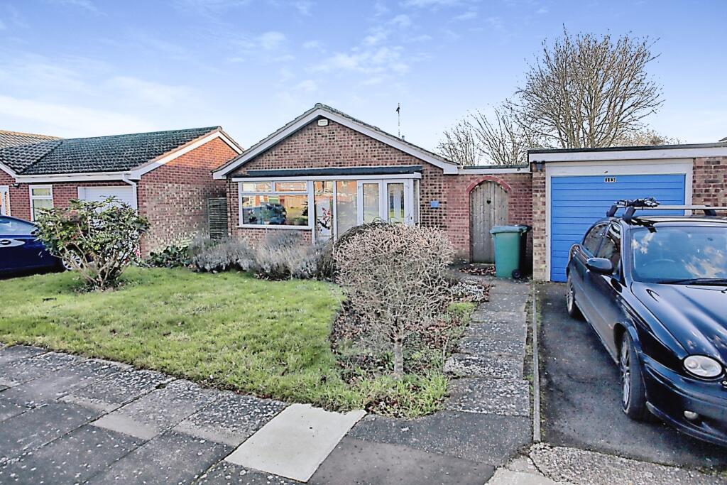2-bed bungalow on Nathan Close, Peterborough, £240,000